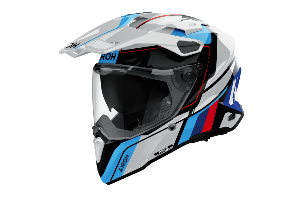 Airoh Commander 2 Skip White/Red Gloss Helmet