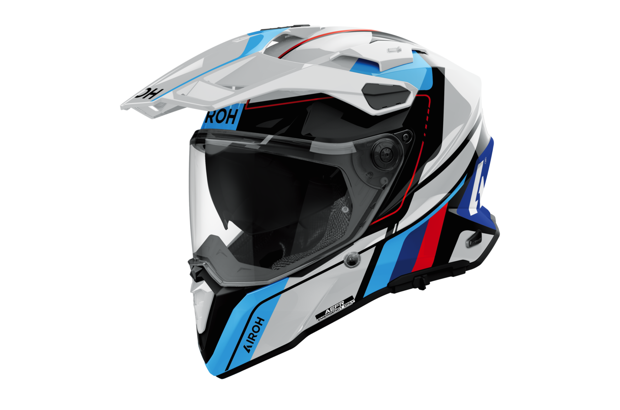 Airoh Commander 2 Skip White/Red Gloss Helmet