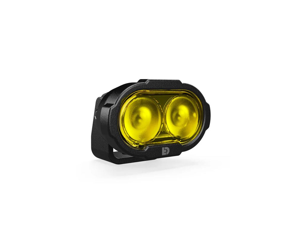 Denali DL-2 LED Light Pods with DataDim™ Technology (SINGLE POD ONLY) [DNL.DL2.050.Y], Yellow