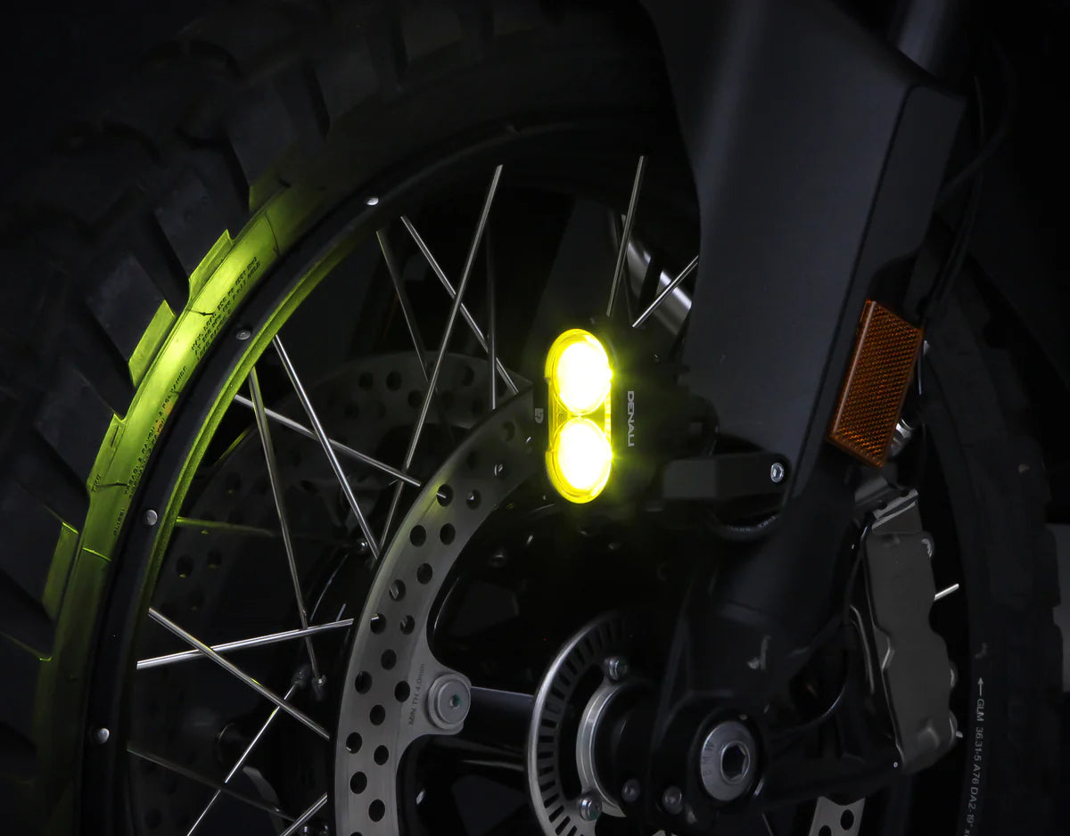 Denali DL-2 LED Light Pods with DataDim™ Technology (SINGLE POD ONLY) [DNL.DL2.050.Y], Yellow