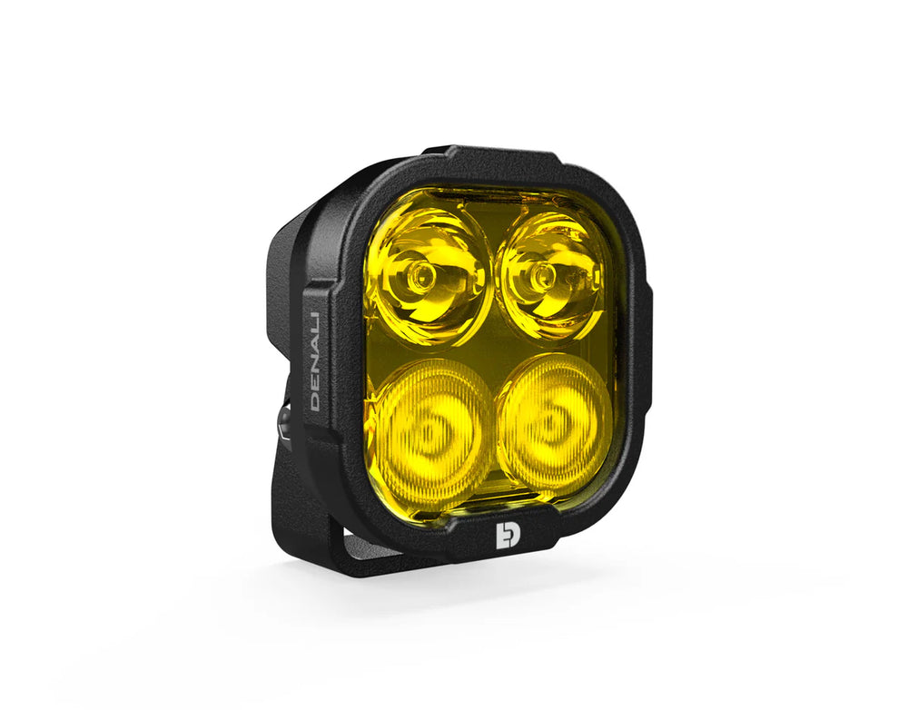 Denali DL-4 LED Light Pods with DataDim™ Technology (SINGLE POD ONLY) [DNL.DL4.050.Y], Selective Yellow