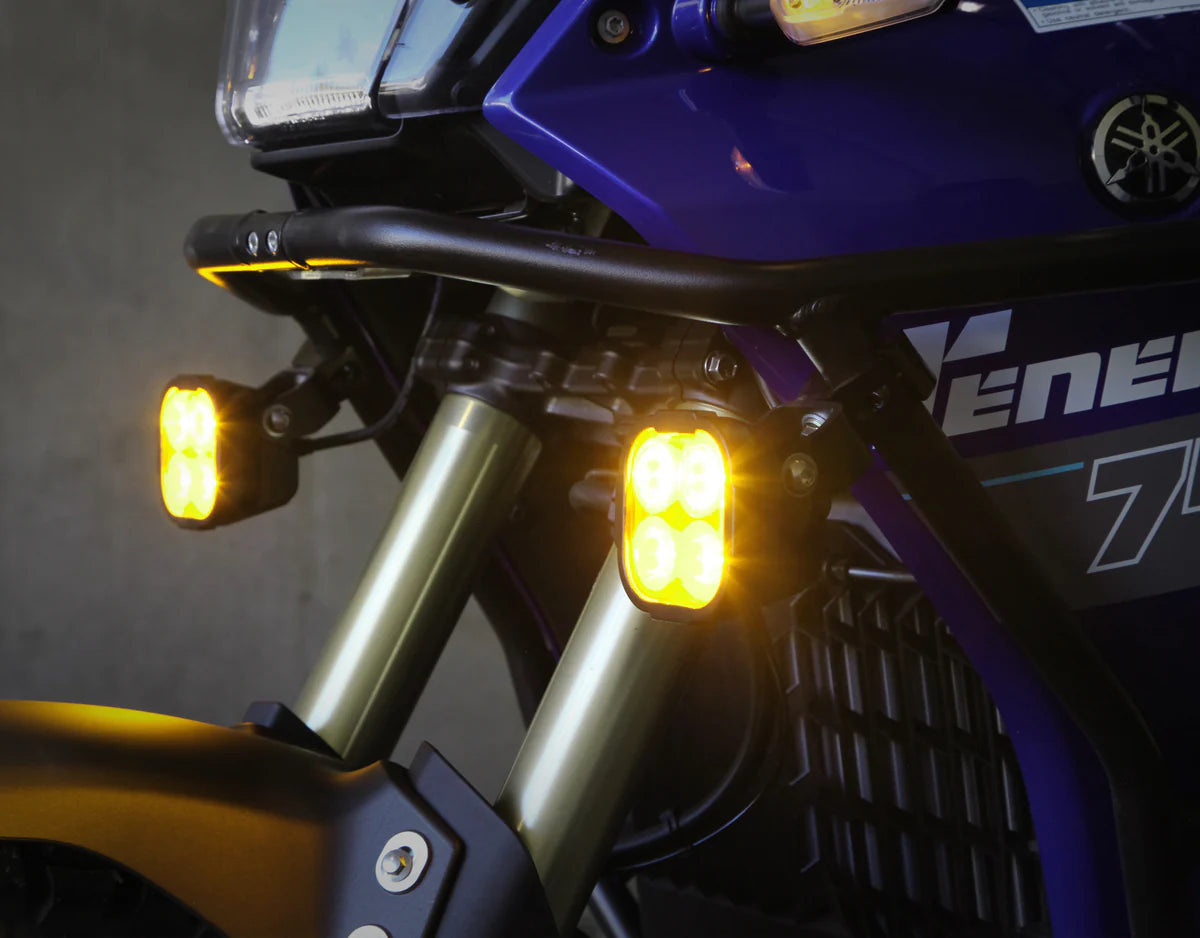 Denali DL-4 LED Light Pods with DataDim™ Technology (SINGLE POD ONLY) [DNL.DL4.050.Y], Selective Yellow