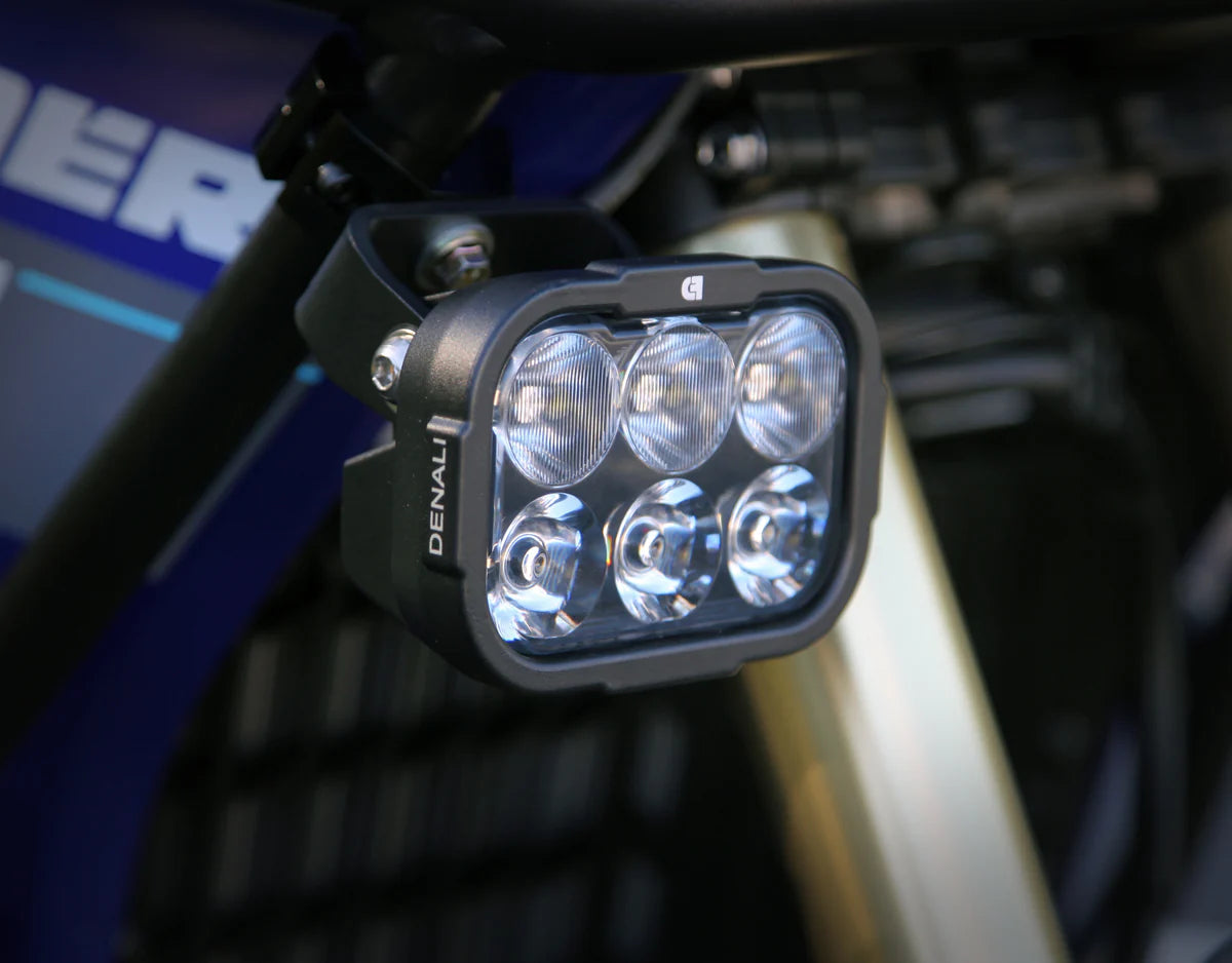 Denali DL-6 LED Light Pods with DataDim™ Technology (SINGLE POD ONLY) DNL.DL6.050.W], White