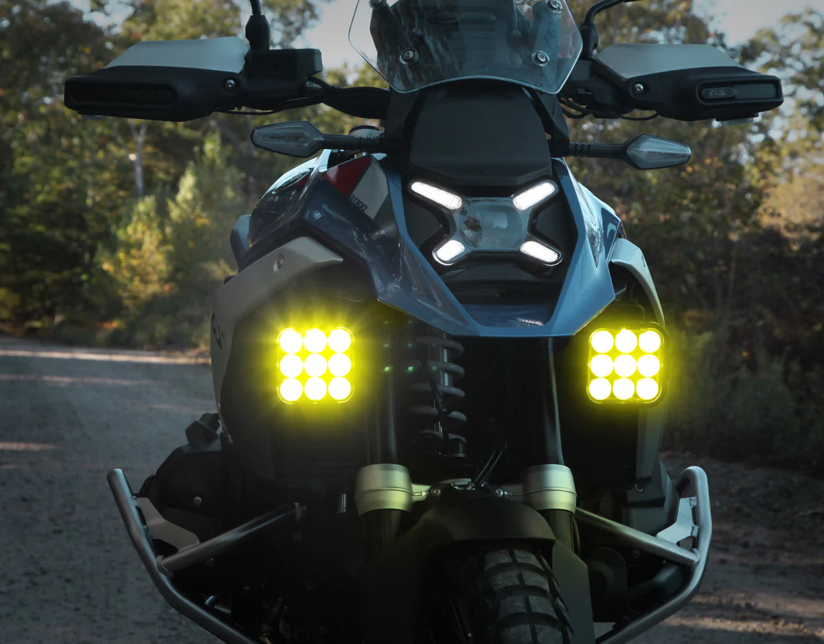 Denali DL-9 LED Light Pods with DataDim™ Technology (SINGLE POD ONLY) [DNL.DL9.050.Y], Yellow