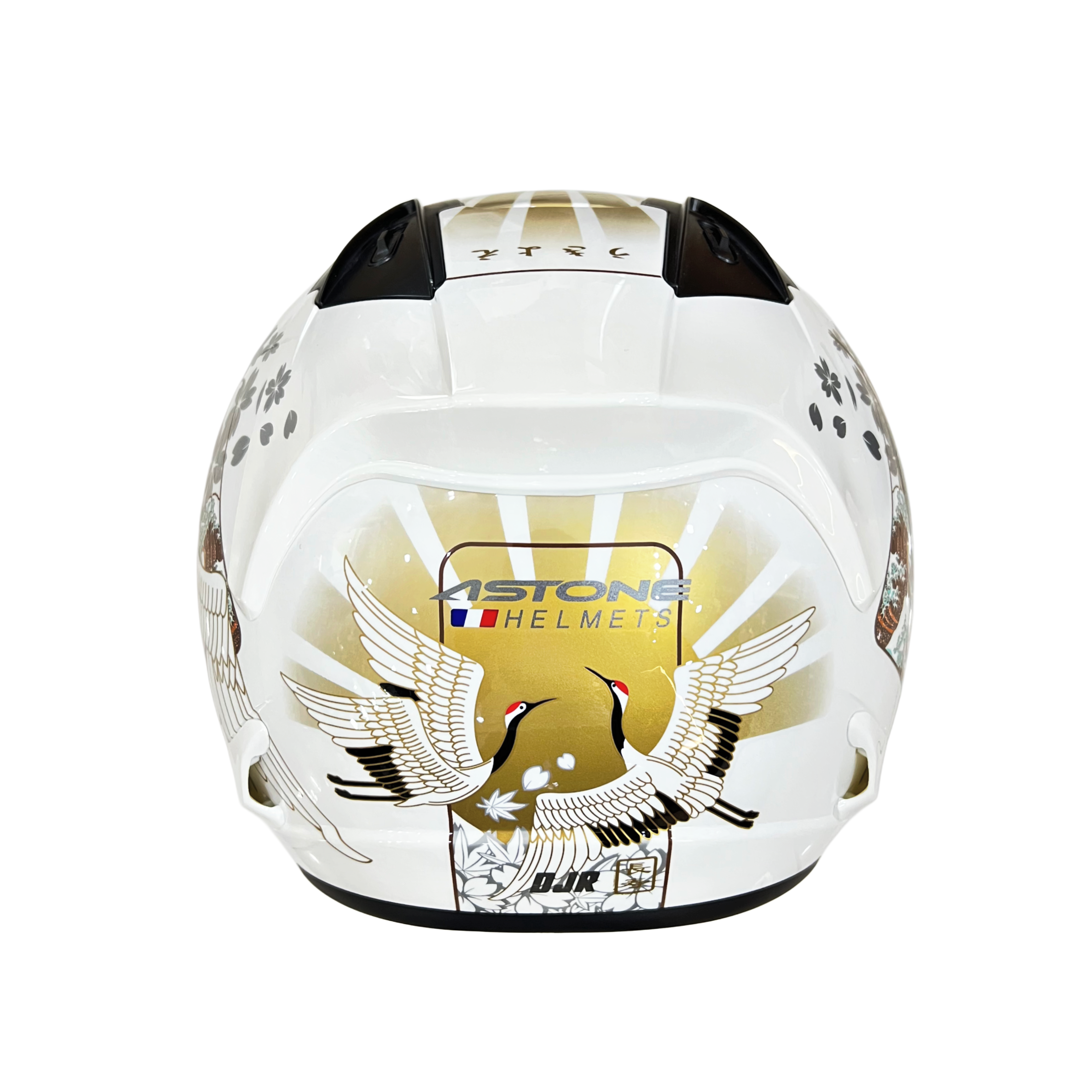 [Limtited Edition] Astone DJR Helmet Crane Gloss White BM19