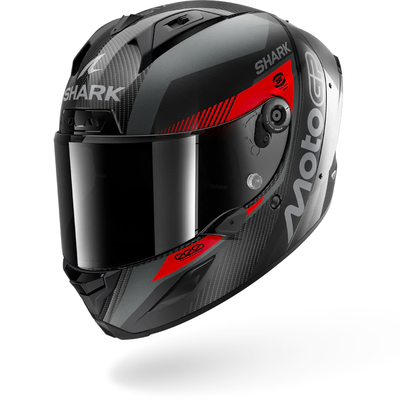 Shark Aeron MOTOGP Carbon Anthracite Red (DAR)