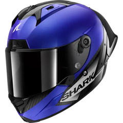 Shark Aeron GP Carbon Blank SP Black/Blue Helmet (DBA)