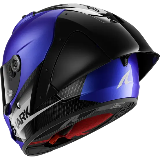 Shark Aeron GP Carbon Blank SP Black/Blue Helmet (DBA)
