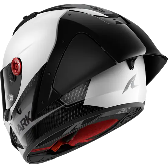 Shark Aeron Carbon GP Blank SP Black/White Helmet (DWA)