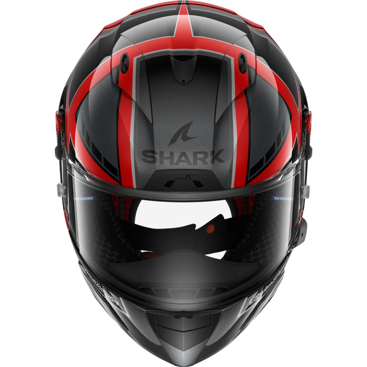 Shark x TLD Race-R Pro GP 06 Carbon Cam Petersen Black Red Anthracite Helmet (KRA)