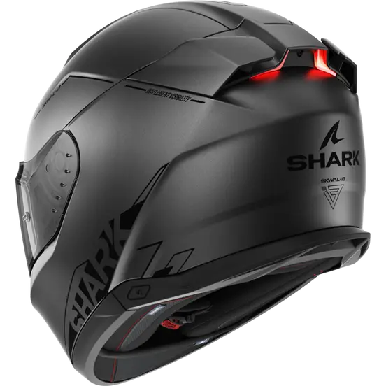 Shark Skwal i3 Blank SP Matt Grey Helmet (AKS)