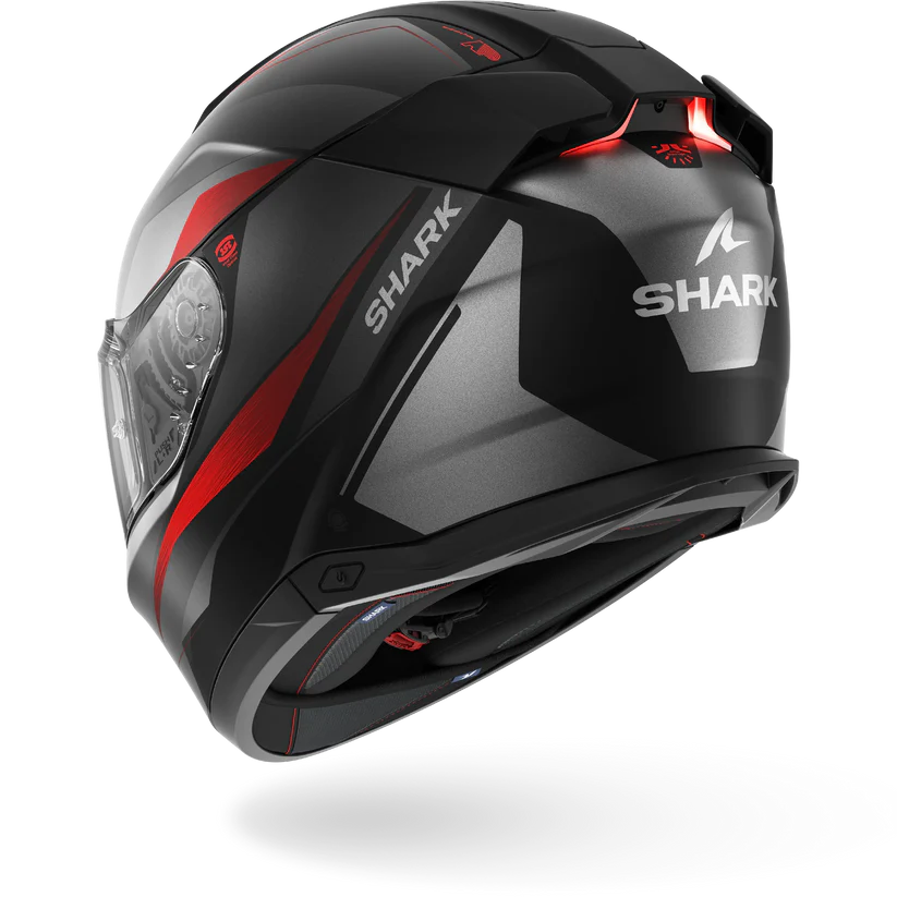 Shark Skwal i3 MEKARIUM Mat Black Anthracite Red (KAR)