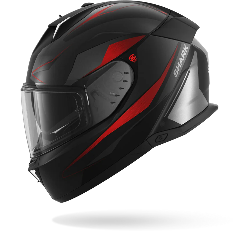Shark Skwal i3 MEKARIUM Mat Black Anthracite Red (KAR)