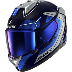 Shark Skwal i3 Rhad Blue/Grey Helmet (BUS)