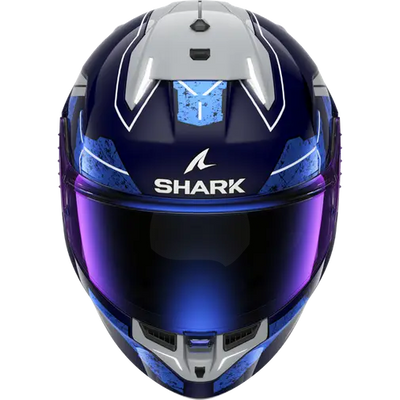 Shark Skwal i3 Rhad Blue/Grey Helmet (BUS)