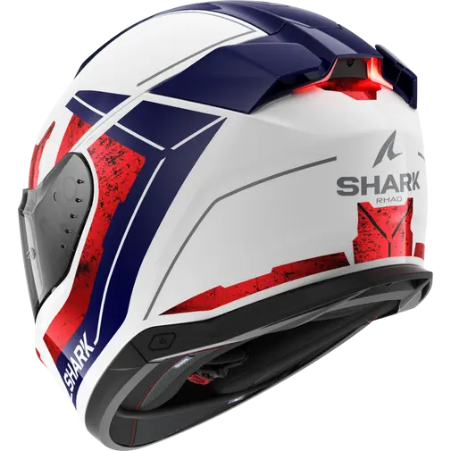Shark Skwal i3 Rhad White/Blue/Red Helmet (WUR)