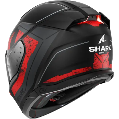 Shark Skwal i3 Rhad Matt Black/Red Helmet (KUR)