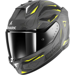 Shark Skwal i3 Linik Matt Black/Grey/Yellow Helmet (AYK)