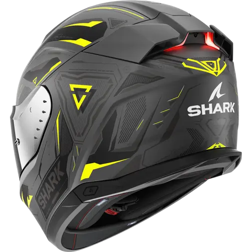 Shark Skwal i3 Linik Matt Black/Grey/Yellow Helmet (AYK)