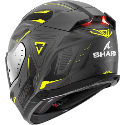 Shark Skwal i3 Linik Matt Black/Grey/Yellow Helmet (AYK)