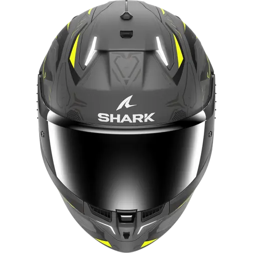 Shark Skwal i3 Linik Matt Black/Grey/Yellow Helmet (AYK)