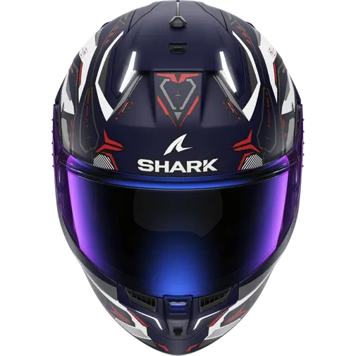 Shark Skwal i3 Linik Matt Blue/White Helmet (BWR)