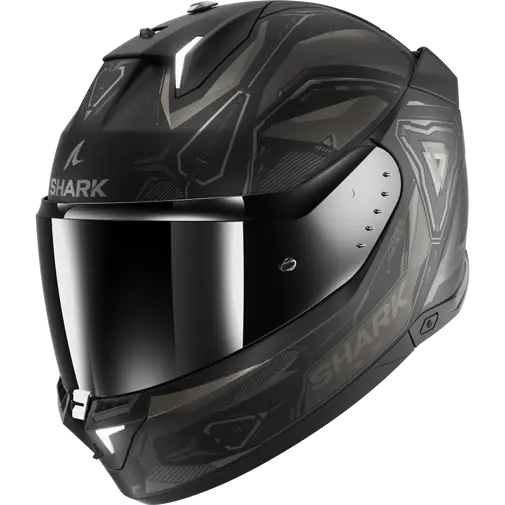 Shark Skwal i3 Linik Matt Black/Grey Helmet (KAA)