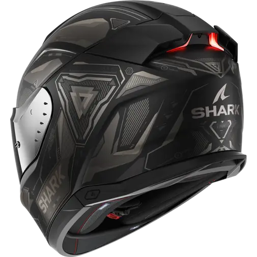 Shark Skwal i3 Linik Matt Black/Grey Helmet (KAA)