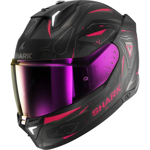 Shark Skwal i3 Linik Matt Black/Grey/Pink Helmet (KVA)
