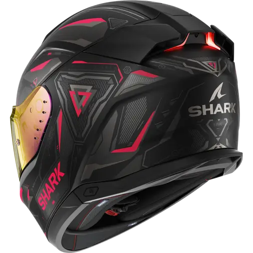 Shark Skwal i3 Linik Matt Black/Grey/Pink Helmet (KVA)