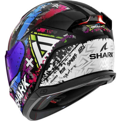 Shark Skwal I3 Hellcat Black/Blue Helmet (KUB)