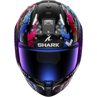 Shark Skwal I3 Hellcat Black/Blue Helmet (KUB)