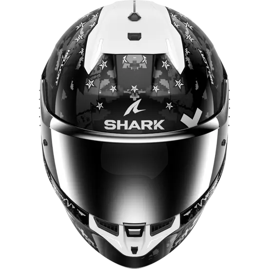 Shark Skwal i3 Hellcat Black / Grey / White Helmet (KUS)
