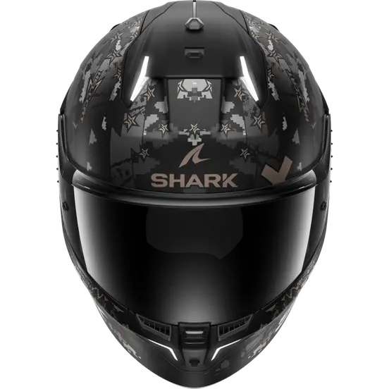 Shark Skwal i3 Hellcat Black / Grey Helmet (KUA)