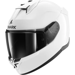 Shark D-Skwal 3 Blank White Helmet (WHU)