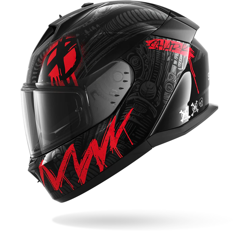Shark D-Skwal 3 SHIEVER Black Anthracite Red (KAR)