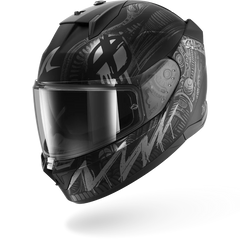 Shark D-Skwal 3 SHIEVER Mat Black Anthracite Silver (KAS)