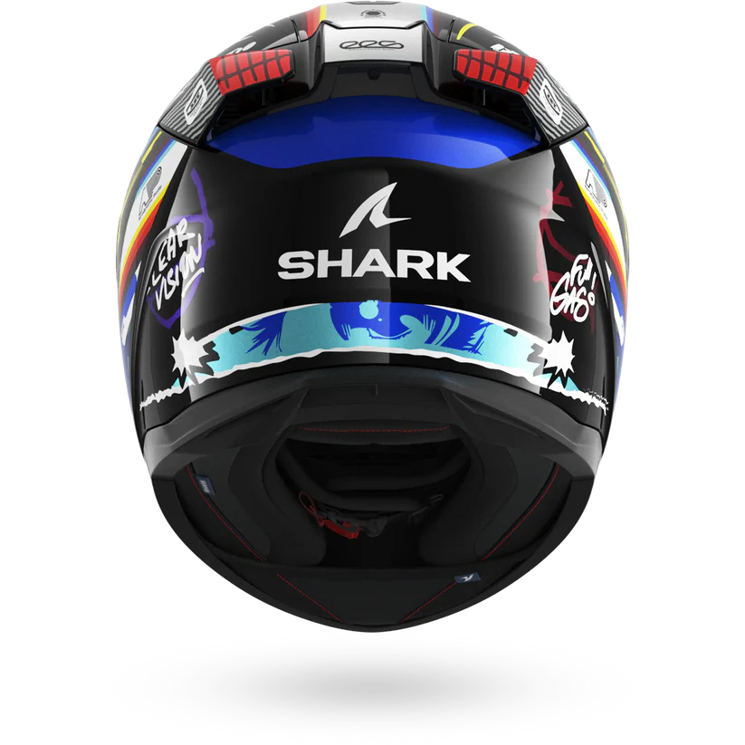 Shark D-Skwal 3 STREETRUSH Black Blue Chrome (KBU)