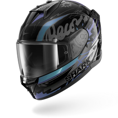 Shark D-Skwal 3 STREETRUSH Black Green Chrome (KGU)