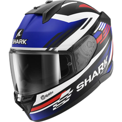 Shark D-Skwal 3 FIRSTLAP Matt Black/Blue/Red Helmet (KBR)