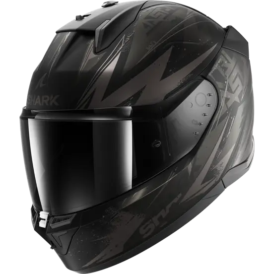 Shark D-Skwal 3 Blast-R Matt Black/Grey Helmet (KAA)