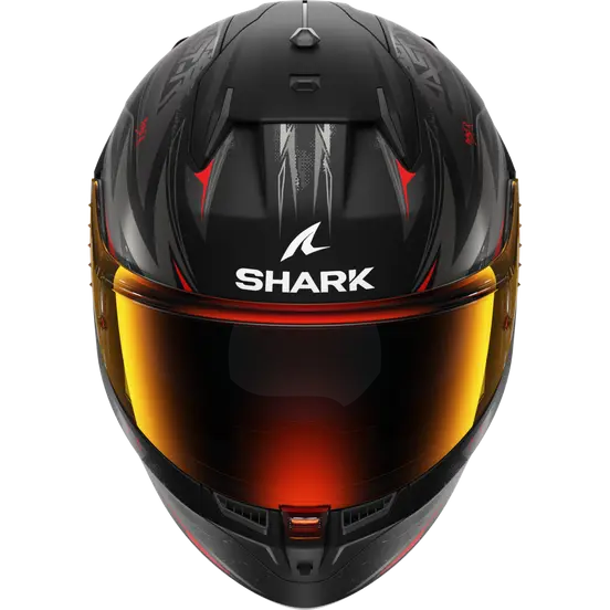 Shark D-Skwal 3 Blast-R Matt Black/Grey/Red Helmet (KAR)