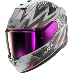 Shark D-Skwal 3 Blast-R Matt Grey/Black/Red Helmet (SVK)