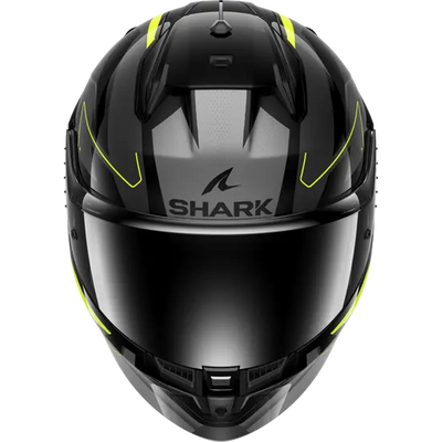 Shark D-Skwal 3 Sizler Black/Grey/Yellow Helmet (KAY)