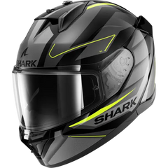 Shark D-Skwal 3 Sizler Black/Grey/Yellow Helmet (KAY)