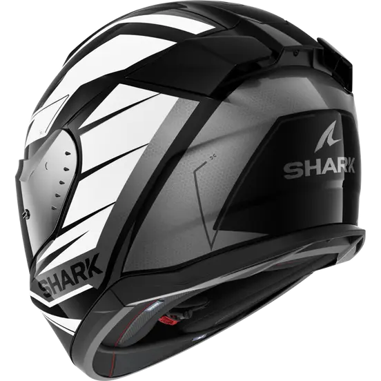 Shark D-Skwal 3 Sizler Black/Grey/White Helmet (KWA)