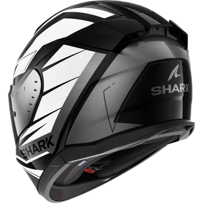 Shark D-Skwal 3 Sizler Black/Grey/White Helmet (KWA)