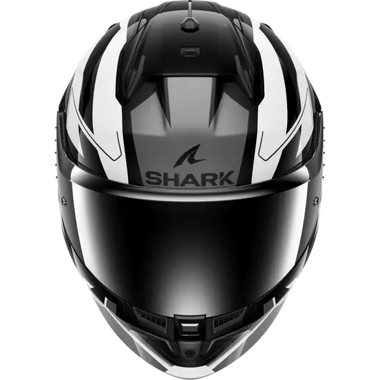 Shark D-Skwal 3 Sizler Black/Grey/White Helmet (KWA)