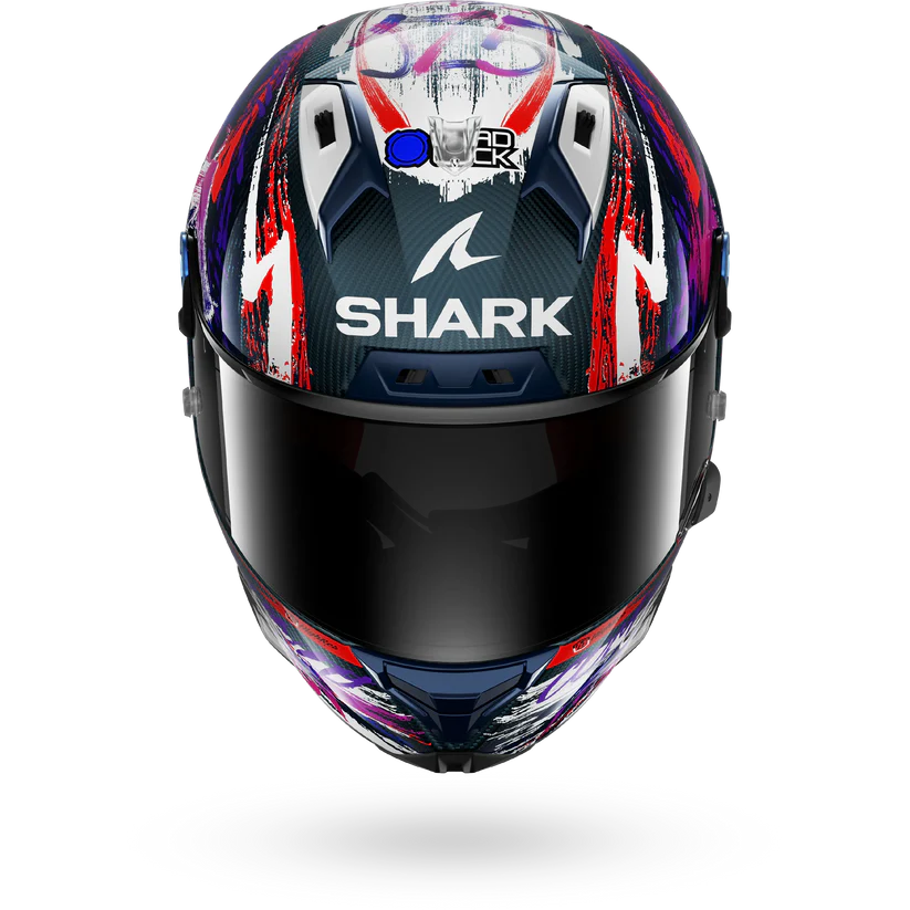 Shark Aeron GP FIM Racing #1 Zarco Signature Carbon White Violet (DWV)