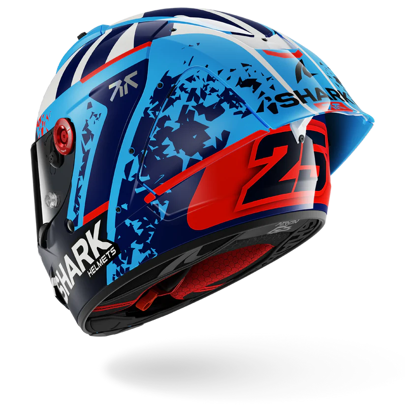 Shark Aeron GP FIM RACING #1 REPLICA RAUL FERNANDEZ Blue Blue White (BBW)